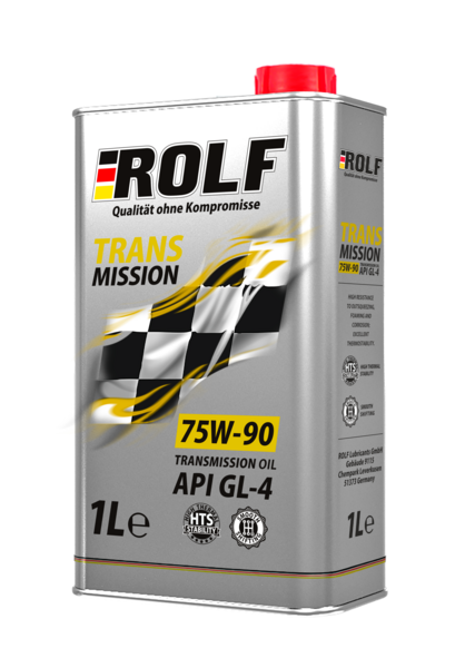 Масло трансмиссионное Rolf Transmission 75W-90 GL-4 п/синтетическое 1л / 75W90