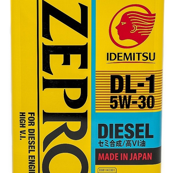 Масло моторное IDEMITSU 5W-30 ZEPRO DIESEL DL-1 ACEA C2-08 1л / 5W30