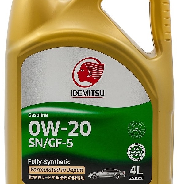 Масло моторное IDEMITSU 0W-20 Gasoline F-S SN пластик 1л / 0W20