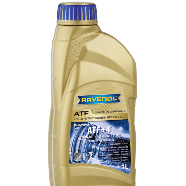 Масло трансмиссионное Ravenol ATF ATF+4 Fluid синтетическое 1л