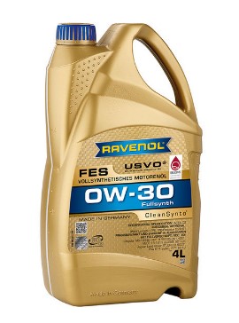 Масло моторное Ravenol 0W-30 FES C2 синтетическое 4л / 0W30