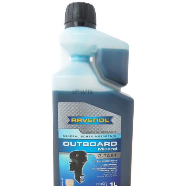 Масло Ravenol Outboard 2T Mineral с дозатором минеральное 1л