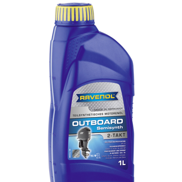 Масло Ravenol Outboardoel 2T Teilsynth полусинтетическое 1л