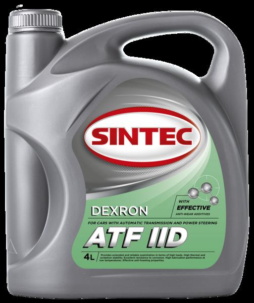 Масло трансмиссионное Sintec ATF II D Dexron 4л