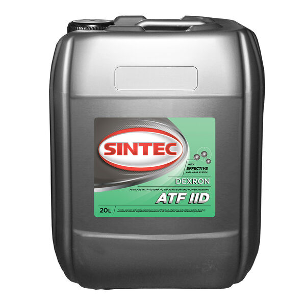 Масло трансмиссионное Sintec ATF II D Dexron 20л
