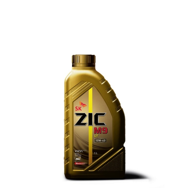 Масло моторное ZIC 10W-40 4Т М9 мототехника 1л / 10W40