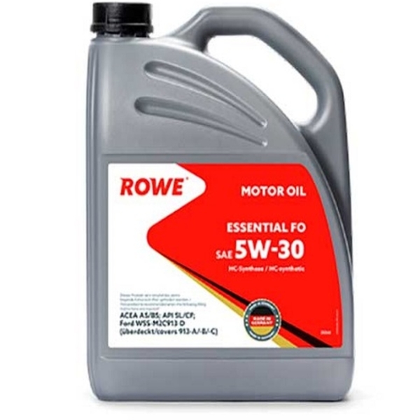 Масло моторное ROWE ESSENTIAL FO 5W-30 A5/B5, SL/CF синтетическое 5л / 5W30