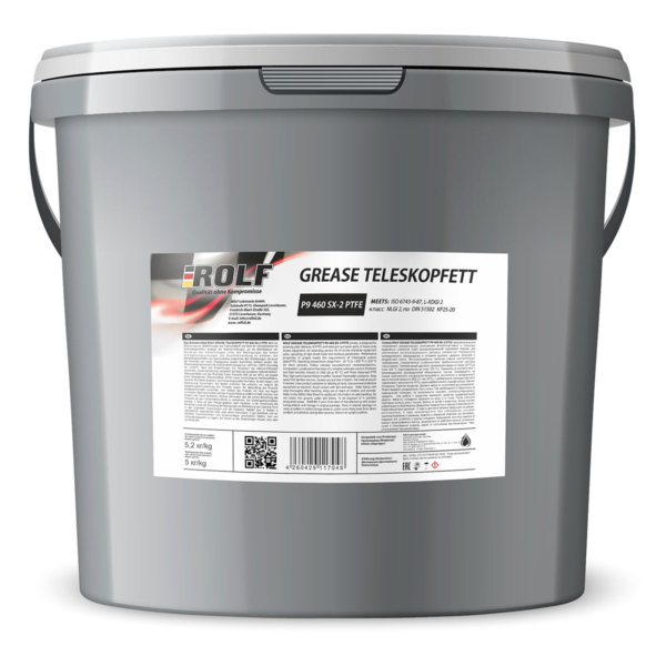 Смазка ROLF Grease P9 Teleskopfeett 460 SX-2 PTFE 5 кг