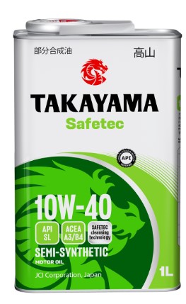 Масло моторное Takayama 10W-40 Safetec ACEA A3/B4 API SL 1л металл / 10W40