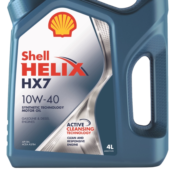 Масло моторное Shell 10W-40 Helix HX7 4 л