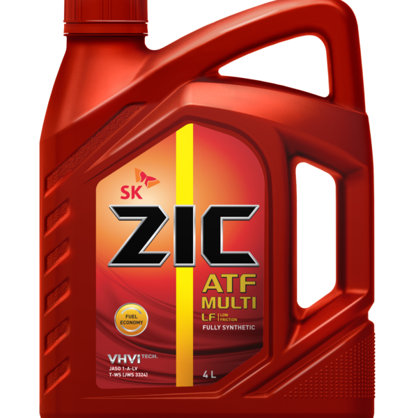 Масло трансмиссионное ZIC ATF Multi LF синтетика 4л