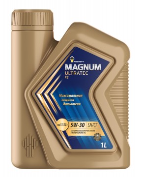 Масло моторное РосНефть 5W-30 Magnum Ultratec FE синтетическое 4л / 5W30