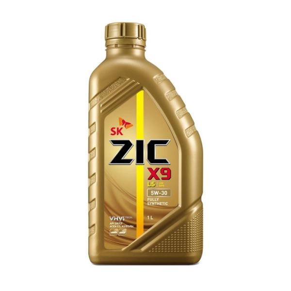 Масло моторное ZIC 5W-30 X9 LS SN/CF, C3 синтетическое 1л / 5W30