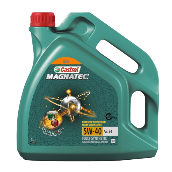 Масло моторное Castrol MAGNATEC 5W-40 A3/B4 синтетическое 4л / 5W40