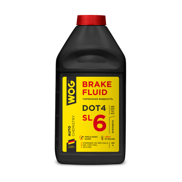 Тормозная жидкость WOG DOT-6 455 г