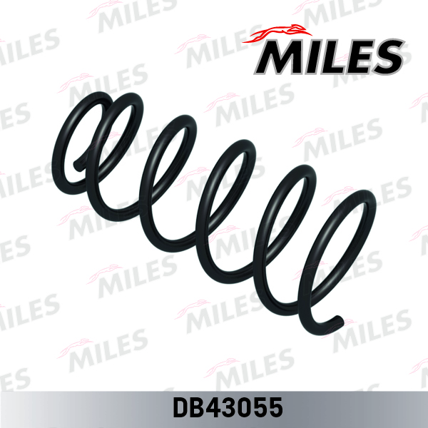 Пружина (2шт. в упаковке) MILES (цена за 1шт.) SKODA OCTAVIA I 1.4/1.6 96- передняя