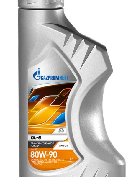 Масло трансмиссионное Gazpromneft 80W-90 GL-5 1л / 80W90