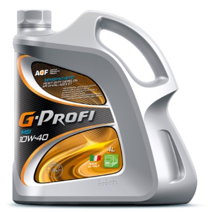 Масло моторное G-Profi 10W-40 MSI CI-4/SL полусинтетическое 10л / 10W40