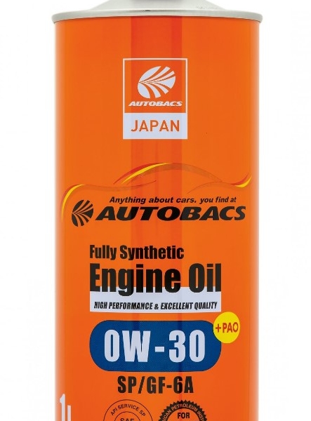 Масло моторное AUTOBACS Fully Synthetic Engine Oil 0W-30 SP/GF-6A синтетическое 1л / 0W30