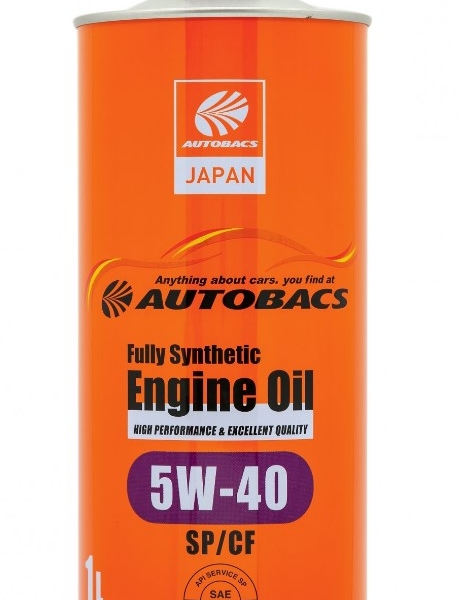 Масло моторное AUTOBACS Fully Synthetic Engine Oil 5W-40 SP/CF синтетическое 1л / 5W40