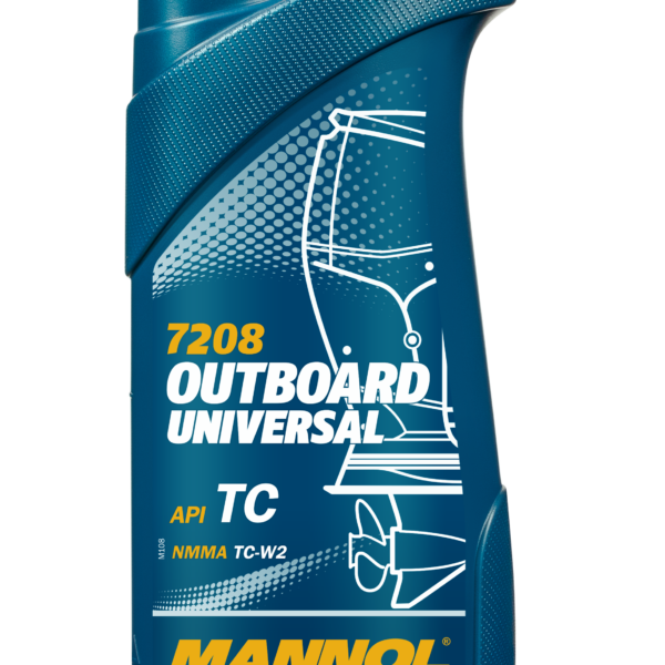 Масло Mannol мототехника Outboard Universal NMMA TC-W2 синтетическое 1л
