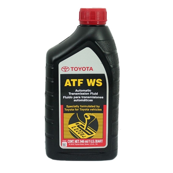 Масло трансмиссионное Toyota ATF WS АКПП трансмиссионное синтетическое 0,946л