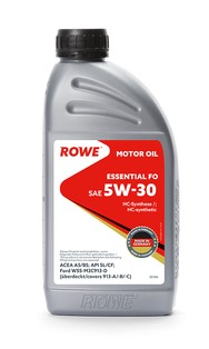 Масло моторное ROWE ESSENTIAL FO 5W-30 A5/B5, SL/CF синтетическое 1л / 5W30
