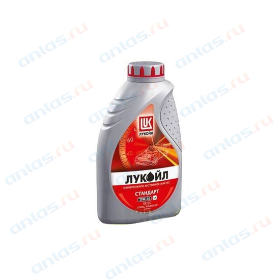 Масло моторное Лукойл стандарт 10W-30 SF/CC минеральное 1л / 0W30