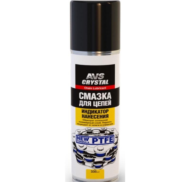 Смазка для цепей AVS PTFE аэрозоль 335 мл AVK-180