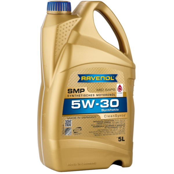 Масло Ravenol 5W-30 SMP C3 SN синтетическое 5л 1111126-005-01-999 / 5W30