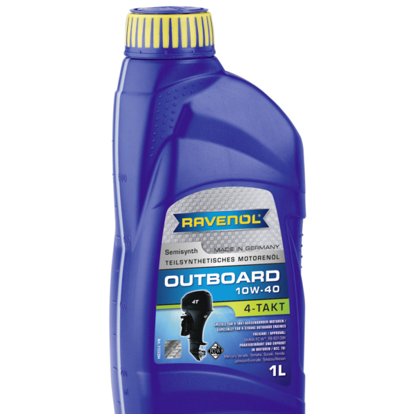 Масло моторное Ravenol 10W-40 Outboardoel 4T синтетическое 1л / 10W40