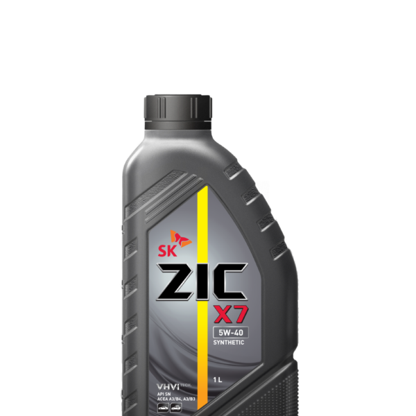 Масло моторное ZIC 5W-40 X7 API SP ACEA A3/B4 синтетическое 1л / 5W40