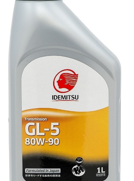 Масло трансмиссионное IDEMITSU 80W-90 GL-5/GL-4 минеральное пластик 1л / 80W90