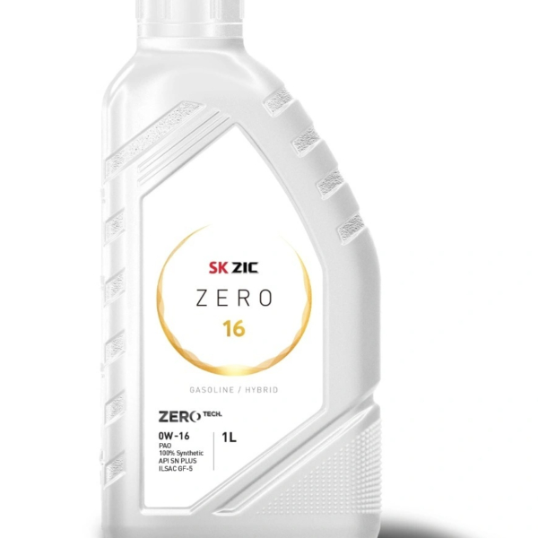 Масло моторное ZIC 0W-16 ZERO 16 API SN ILSAC GF-5 синтетическое 1л / 0W16