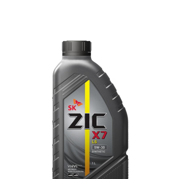 Масло моторное ZIC 5W-30 X7 LS SN C3 синтетическое 1л 229.51 LL-04 dexos2 LOW SAPS / 5W30