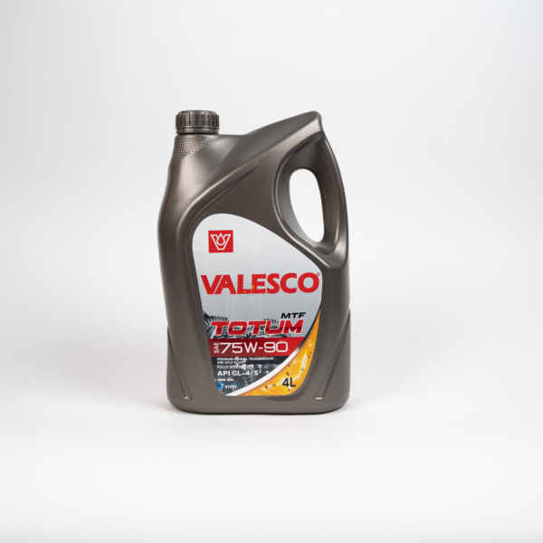 Масло трансмиссионное VALESCO Totum GL-4/5 SAE 75W-90 синтетическое 4л ПЭ / 75W90