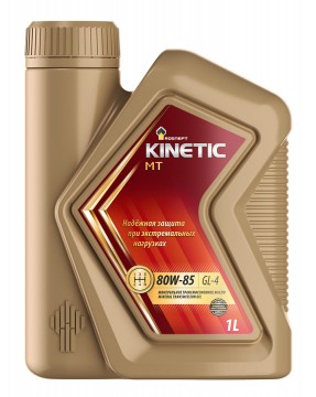 Масло трансмиссионное РосНефть 80W-85 Kinetic МТ GL-4 минеральное 1л