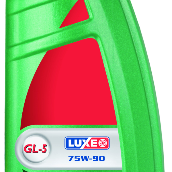 Масло трансмиссионное Luxe 75W-90 GL-5 полусинтетика 1л / 75W90