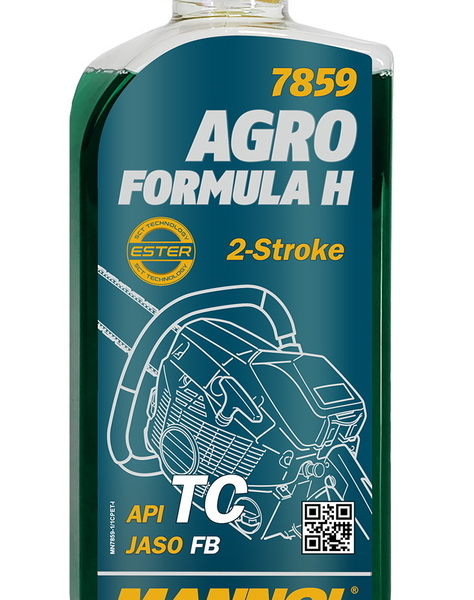 Масло Mannol мототехника 2T Takt Agro for Husqvarna ESTER 1 л