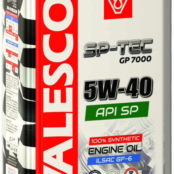 Масло моторное VALESCO SP-TEC GP 7000 5W-40; API SP синтет 1л ACEA A3/B4 Volkswagen/Audi/Skoda 502.00 505.00/503.01 / 5W40