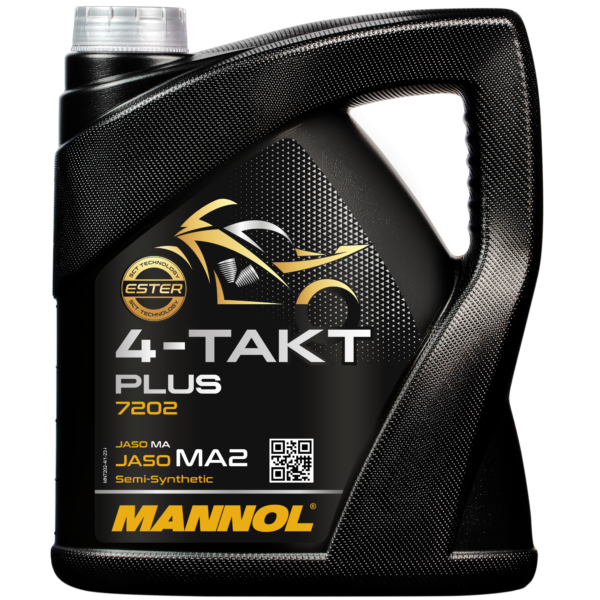 Масло MANNOL 4х тактное Plus 10W40 4л