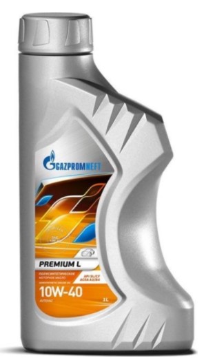 Масло моторное Gazpromneft 10W-40 Premium L CF|SL полусинтетическое 1л / 10W40
