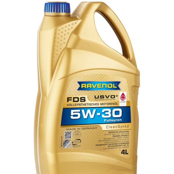 Масло моторное Ravenol 5W-30 FDS A5/A7/B5/B7 CF/SL синтетическое 4л / 5W30