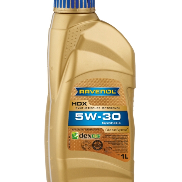 Масло Ravenol 5W-30 HDX SN Plus/SP GF-6A синтетическое 1л / 5W30