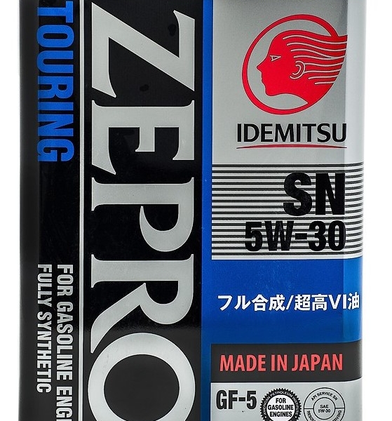 Масло моторное IDEMITSU 5W-30 ZEPRO TOURING синтетическое FS SN 4л / 5W30