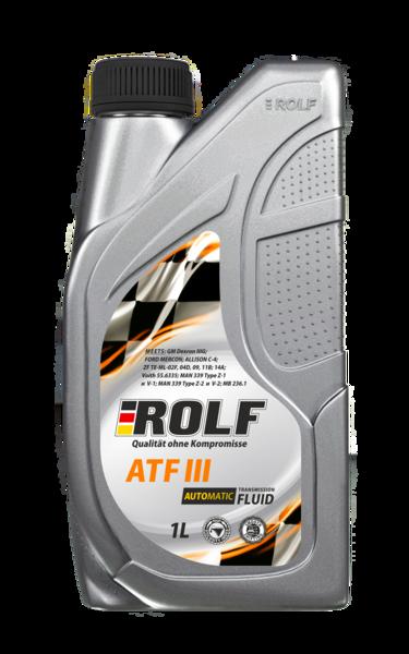 Масло трансмиссионное Rolf ATF III D Dexron пластик 1л