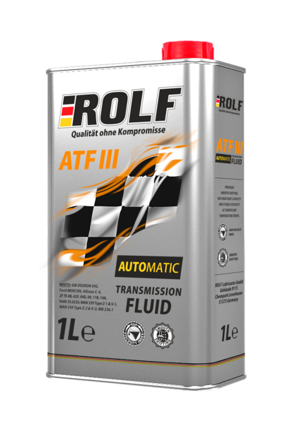 Масло трансмиссионное Rolf ATF III D Dexron 1л