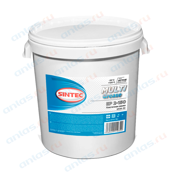 Смазка Multi Grease EP 2 — 150 Sintec 18 кг синяя 0