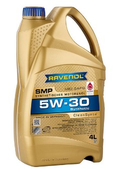Масло моторное Ravenol 5W-30 SMP C3 SN синтетическое 4л / 5W30