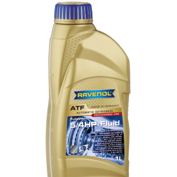 Масло трансмиссионное Ravenol ATF 5/4 HP Fluid синтетическое 1л 4014835733213